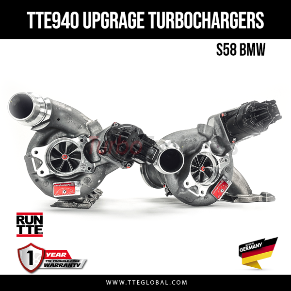 TTE940 S58 UPGRADE TURBOCHARGERS & INLETS