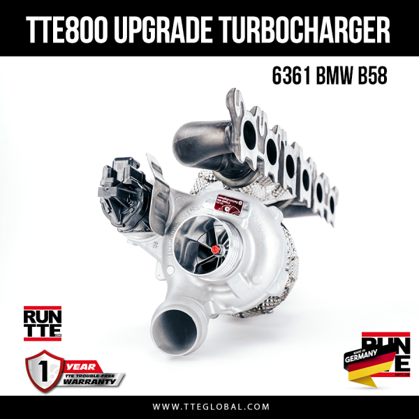 TTE800 6361 BMW B58 UPGRADE TURBOCHARGER + SUPERSIZE INLET