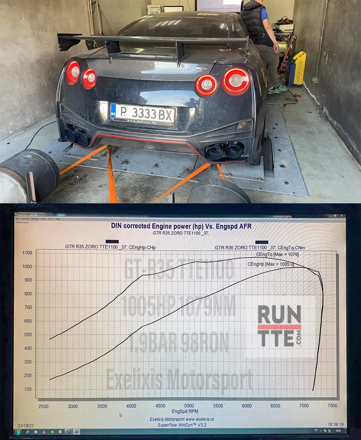 GTR-TTE1100-1005HP-98RON