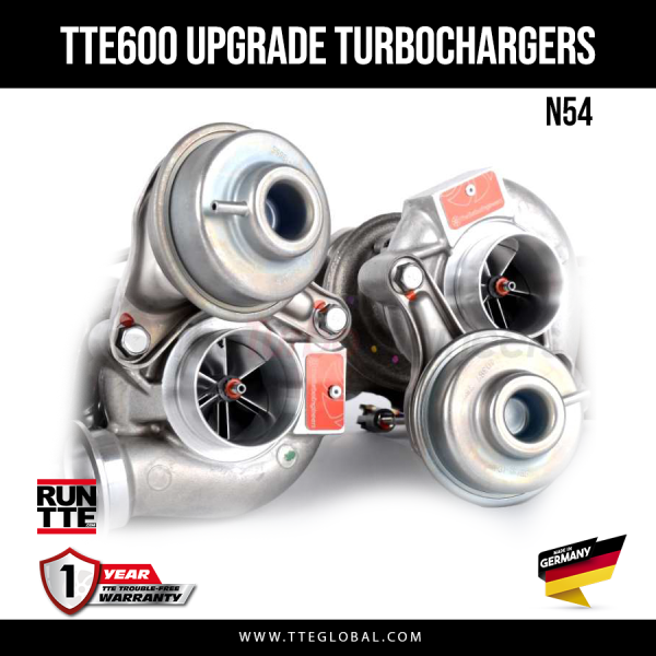 TTE600 N54 UPGRADE TURBOCHARGERS