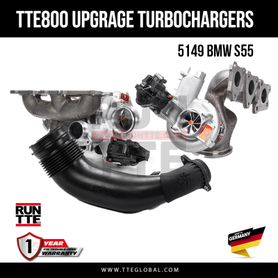 BMW TTE800 5149 S55 M2 CS / M3 / M4 UPGRADE TURBOCHARGERS | TTE