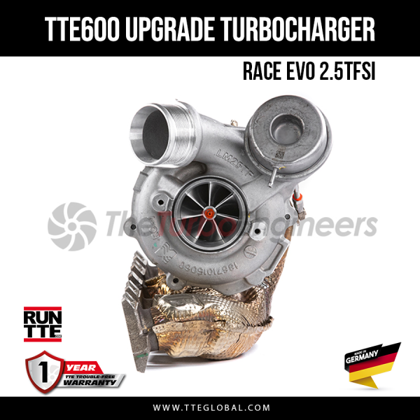 TTE600 RACE EVO 2.5TFSI UPGRADE TURBOCHARGER